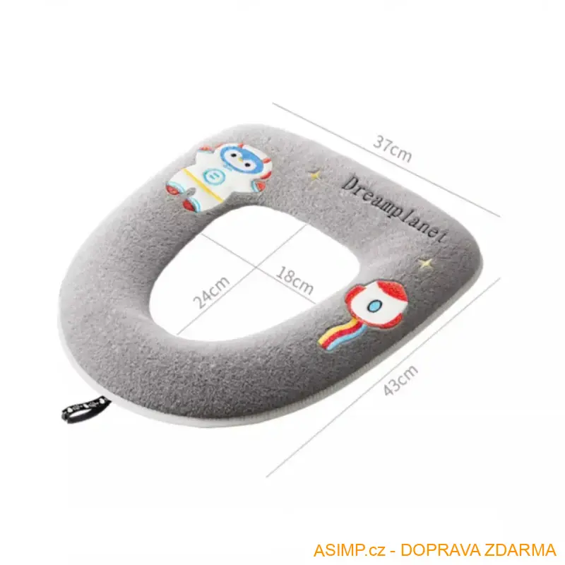 Potah na záchodové prkénko / A-004042 / DOPRAVA ZDARMA