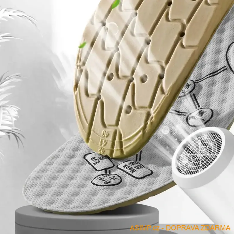 Unisex akupresurní vložky do bot (velikost 37 - 38) / A-003093 / DOPRAVA ZDARMA