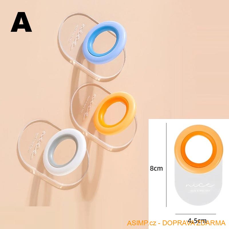 Zvedák záchodového prkénka & poklopu (varianta B - barva bílá) / A-004173 / DOPRAVA ZDARMA