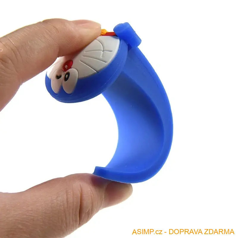 Roztomilá silikonová zarážka dveří (šedá) / A-004036 / DOPRAVA ZDARMA