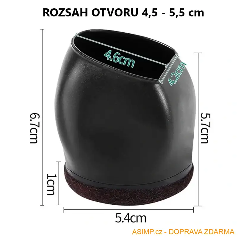 Protiskluzové návleky na kolečka (5 ks) / A-004085 / DOPRAVA ZDARMA