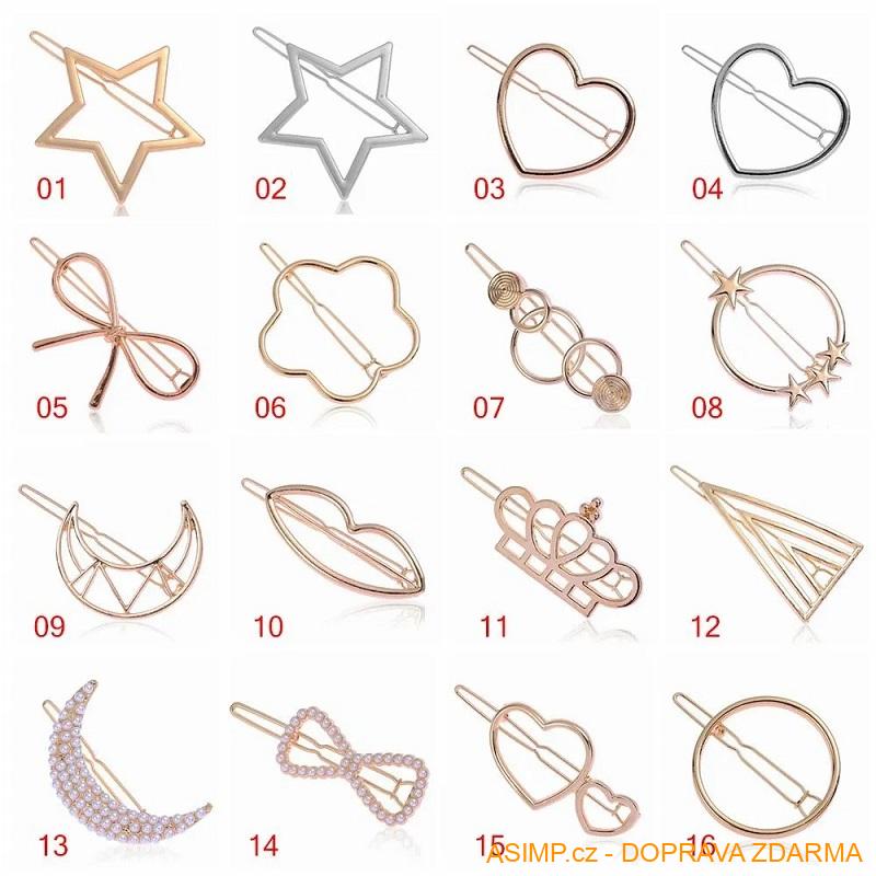 Sponka do vlasů / A-003112 / DOPRAVA ZDARMA