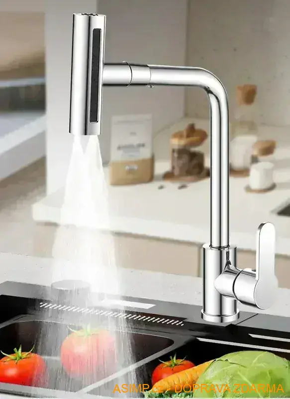 Kuchyňská otočná baterie / A-003168 / DOPRAVA ZDARMA