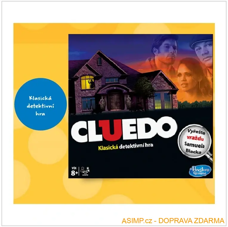 HASBRO - sada dětských deskových her (4 hry) / A24-000030b / DOPRAVA ZDARMA