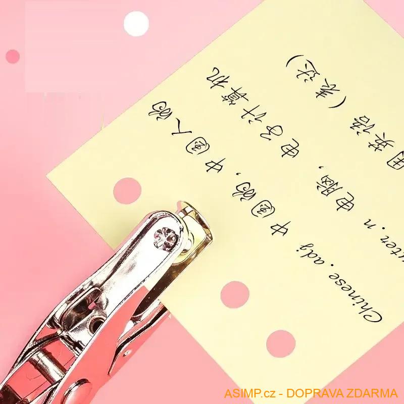 Kovové děrovací kleště (průměr 6 mm) / A-004199 / DOPRAVA ZDARMA