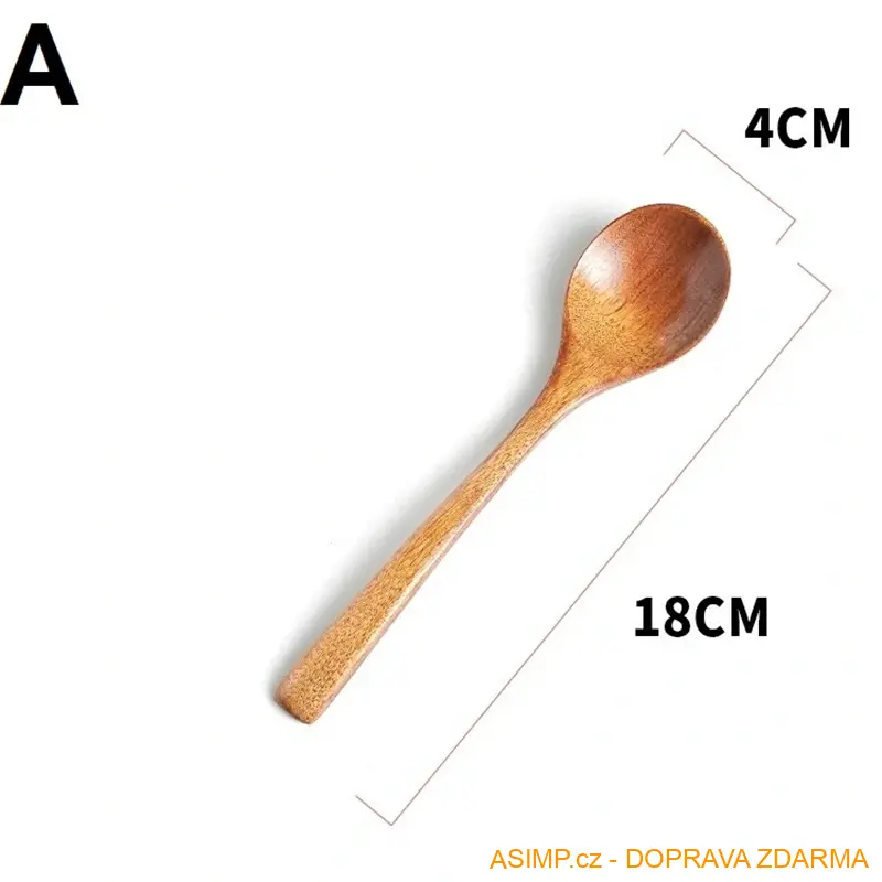 Bambusová lžíce (B) / A-000833 / DOPRAVA ZDARMA