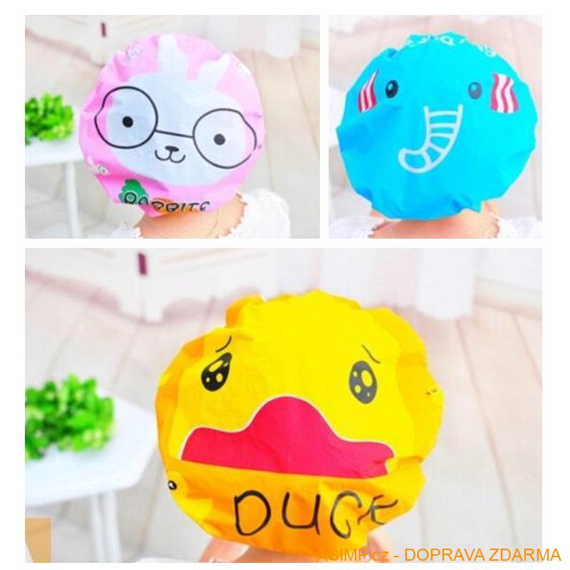 Dětská koupací čepice / A-000643 / DOPRAVA ZDARMA