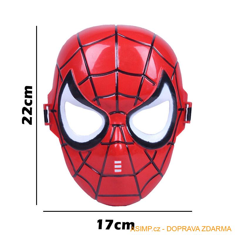 Maska - Spiderman / A-000979 / DOPRAVA ZDARMA