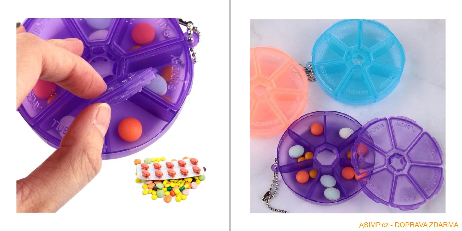 Organizér léků / A-001230 / DOPRAVA ZDARMA