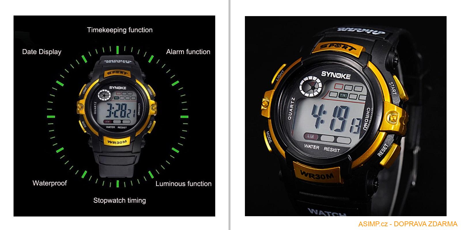 Dětské digitální hodinky / A-001270