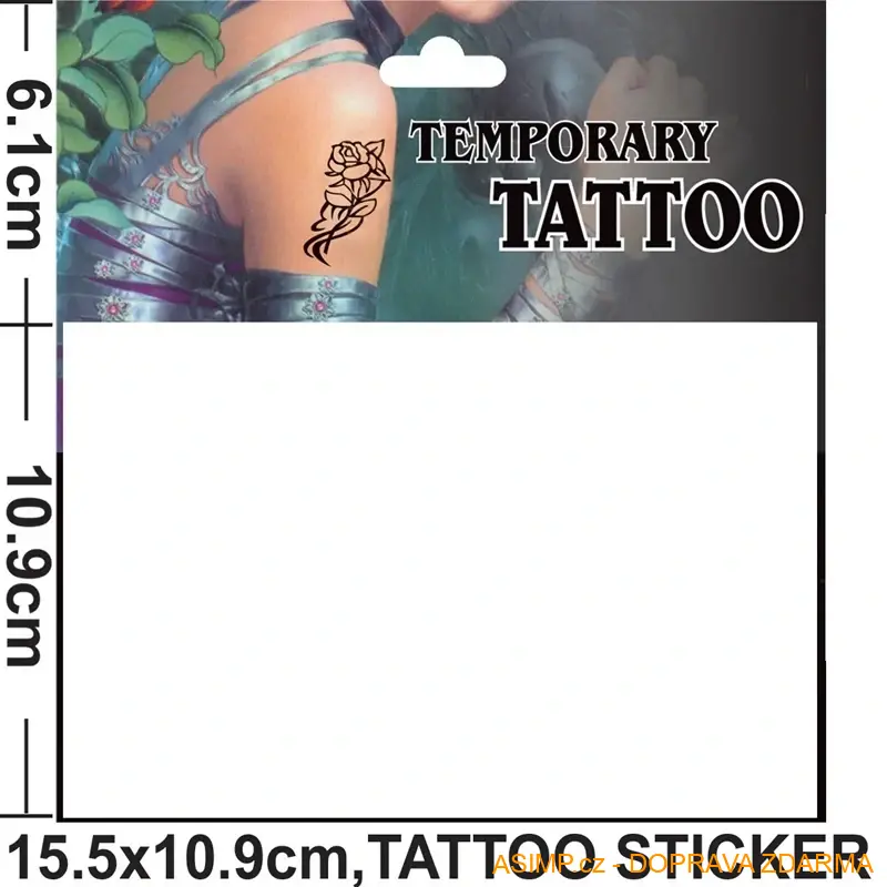 Dětské tetování - Ledové království (varianta A) / A-002149 / DOPRAVA ZDARMA