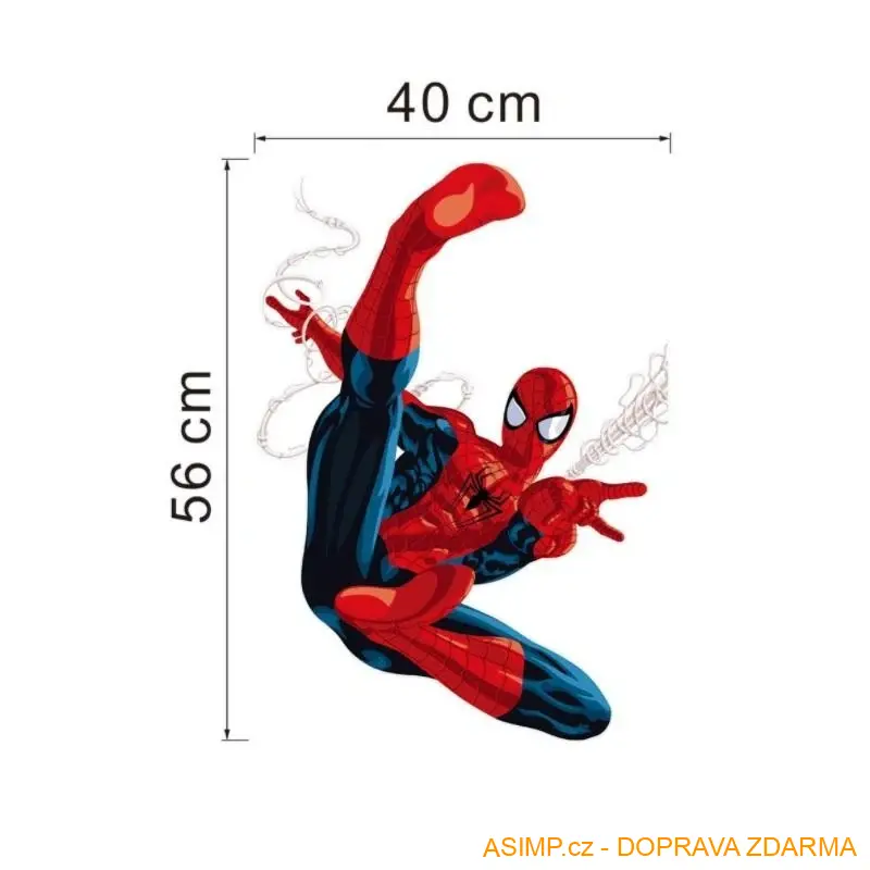 Nástěnná samolepka - Spiderman / A-004055 / DOPRAVA ZDARMA