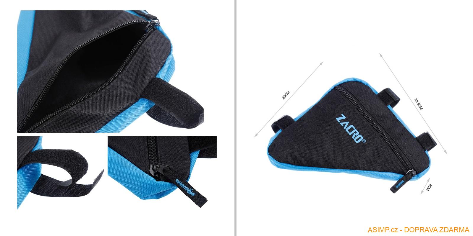 Brašna na kolo - přední rám / A-001597