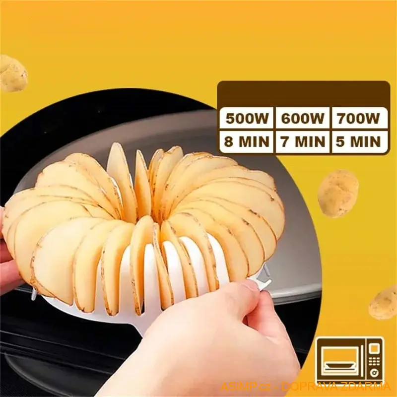 Stojánek na pečení brambůrek v mikrovlnné troubě / A-004051 / DOPRAVA ZDARMA