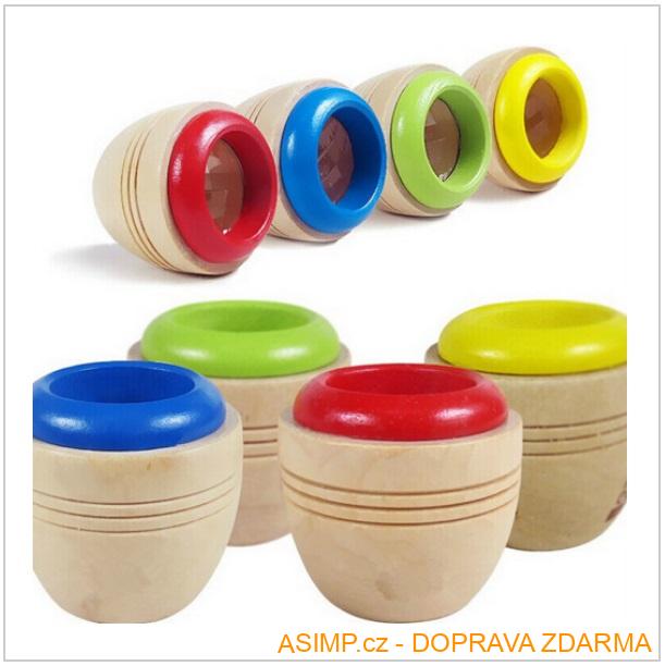 Dřevěný kaleidoskop (1 ks)