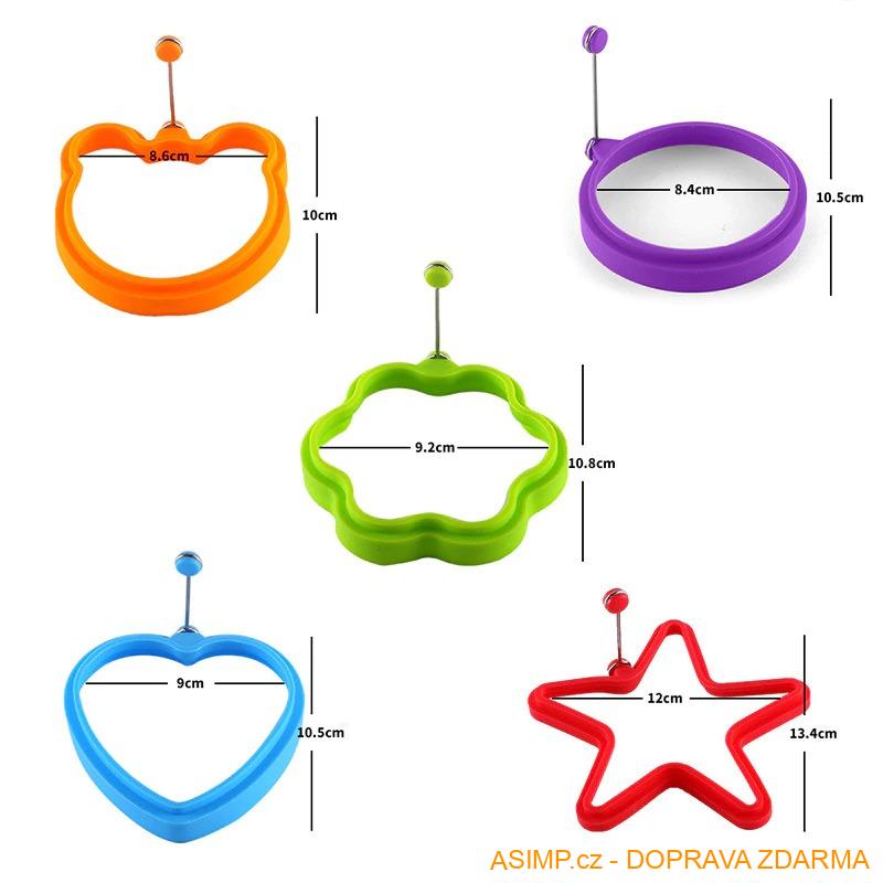 Silikonová formička na vajíčka & palačinky / A-001317 / DOPRAVA ZDARMA