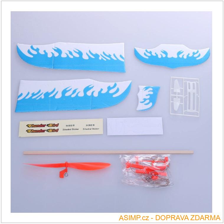 Letadlo - pohon na gumičku