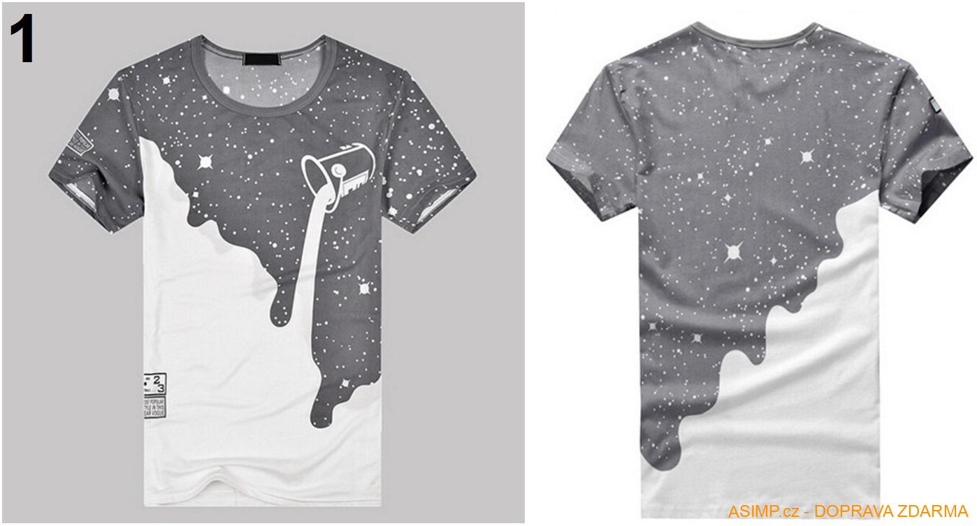 Pánské tričko s krátkým rukávem / A-001521