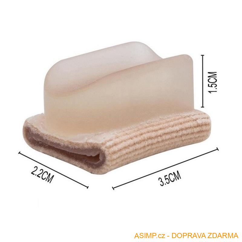Masážní separátor - korektor vbočeného palce (2 ks) / A-000175 / DOPRAVA ZDARMA