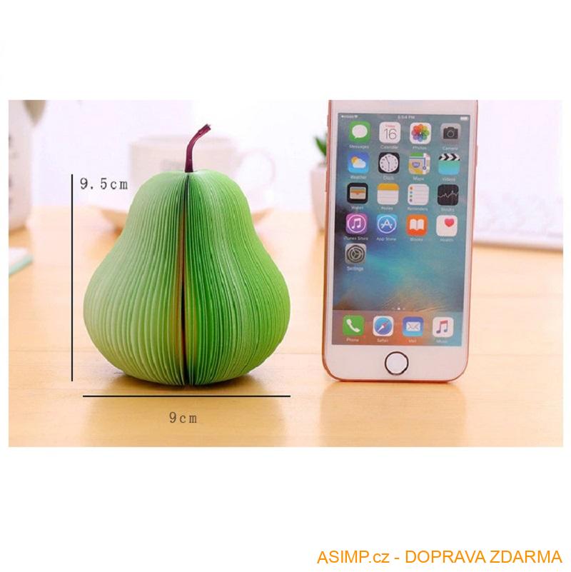 Poznámkový blok - ovoce / A-001470 / DOPRAVA ZDARMA