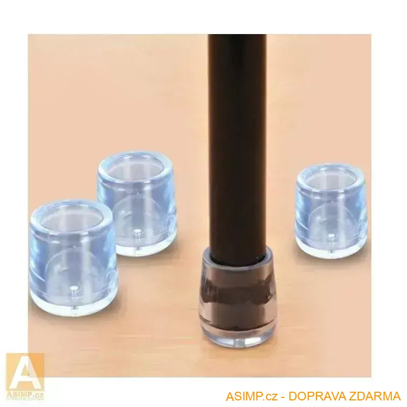 Ochranné špunty na židle (8 ks - 16 mm) / A-000074 / DOPRAVA ZDARMA