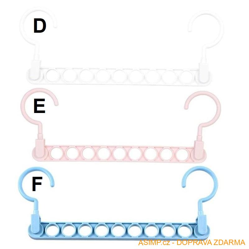 Závěsný organizér na ramínka / A-001279 / DOPRAVA ZDARMA