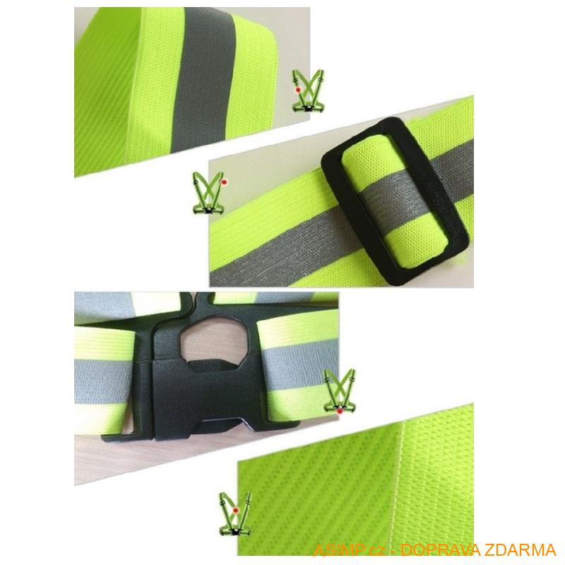 Reflexní popruhy pro děti a dospělé / A-001160 / DOPRAVA ZDARMA