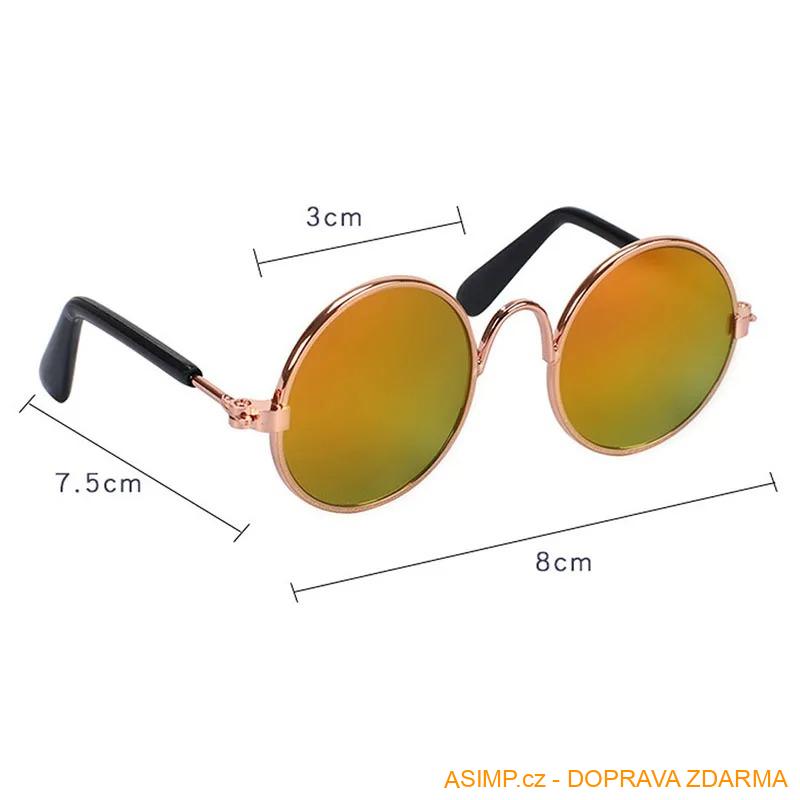 Sluneční brýle pro psa nebo kočku (varianta - O) / A-000456 / DOPRAVA ZDARMA