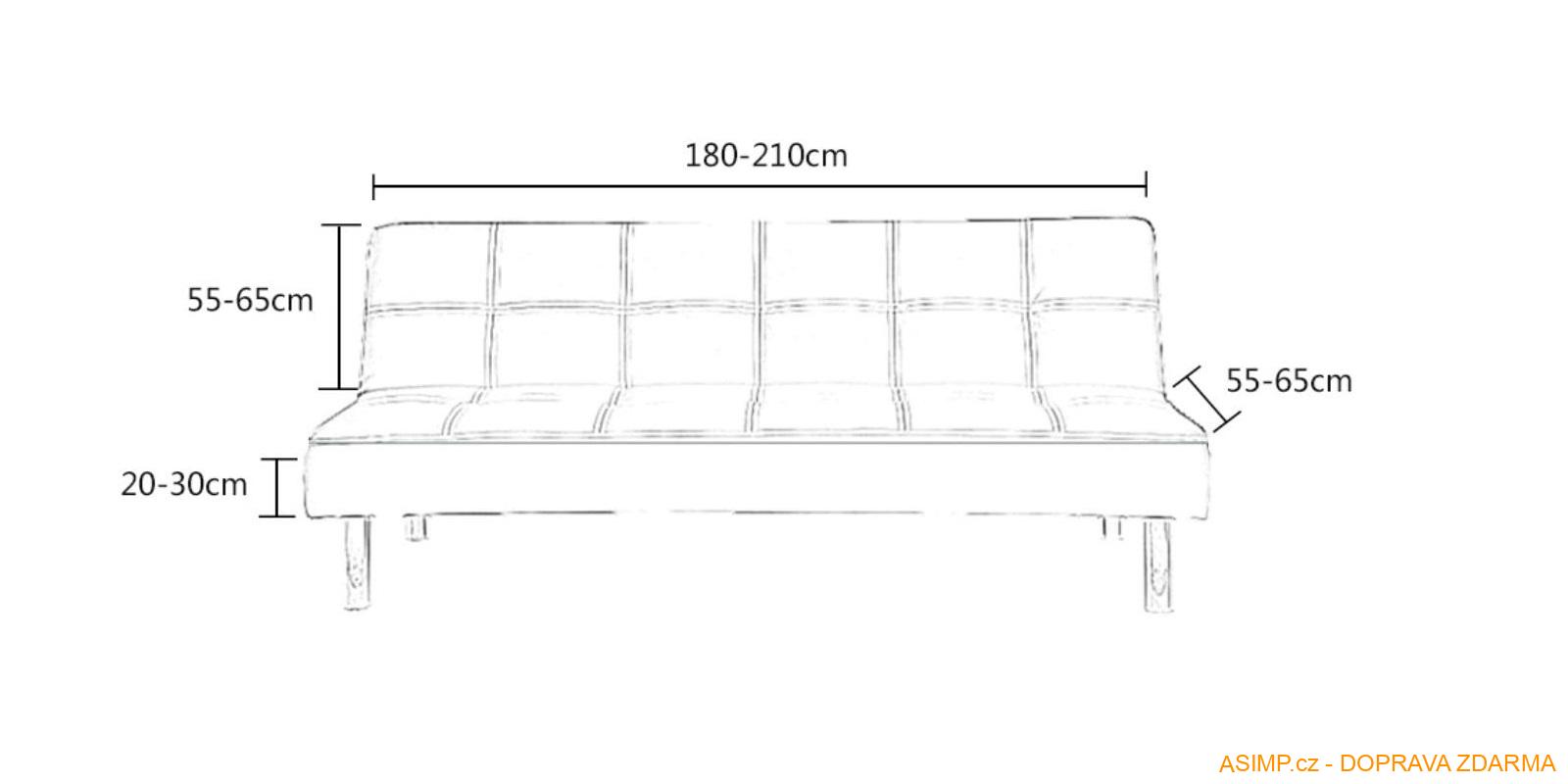 Strečový potah na sedačku / A-000268 / DOPRAVA ZDARMA