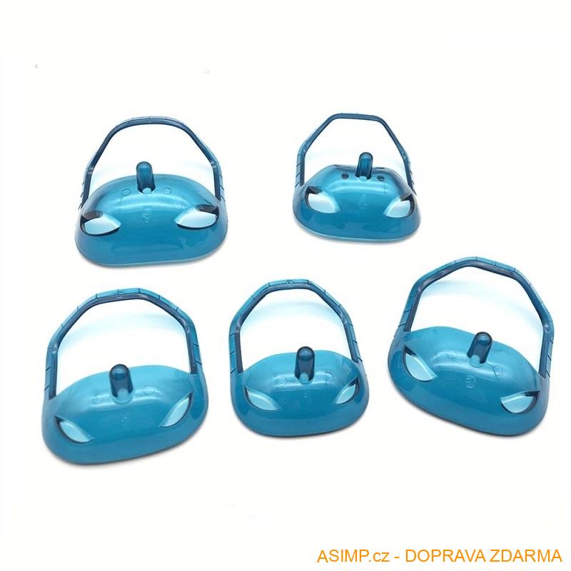 Šablona pro tvarování vousů (5 ks) / A-000639 / DOPRAVA ZDARMA