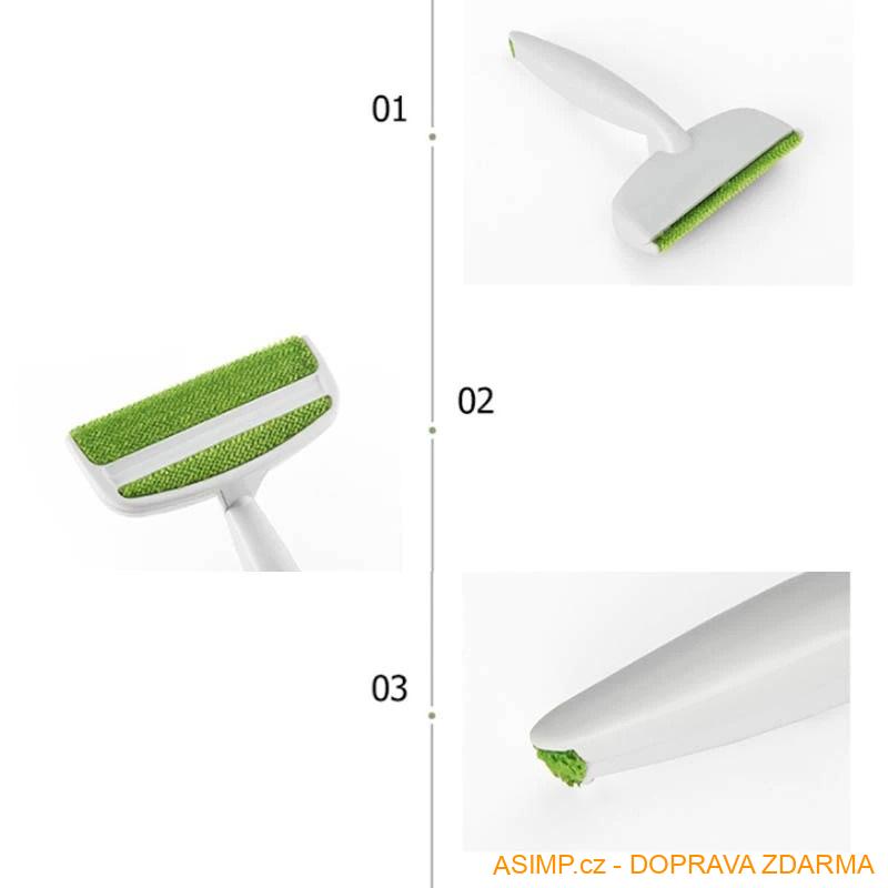 Kartáč - odstraňovač vlasů a chlupů / A-000203 / DOPRAVA ZDARMA