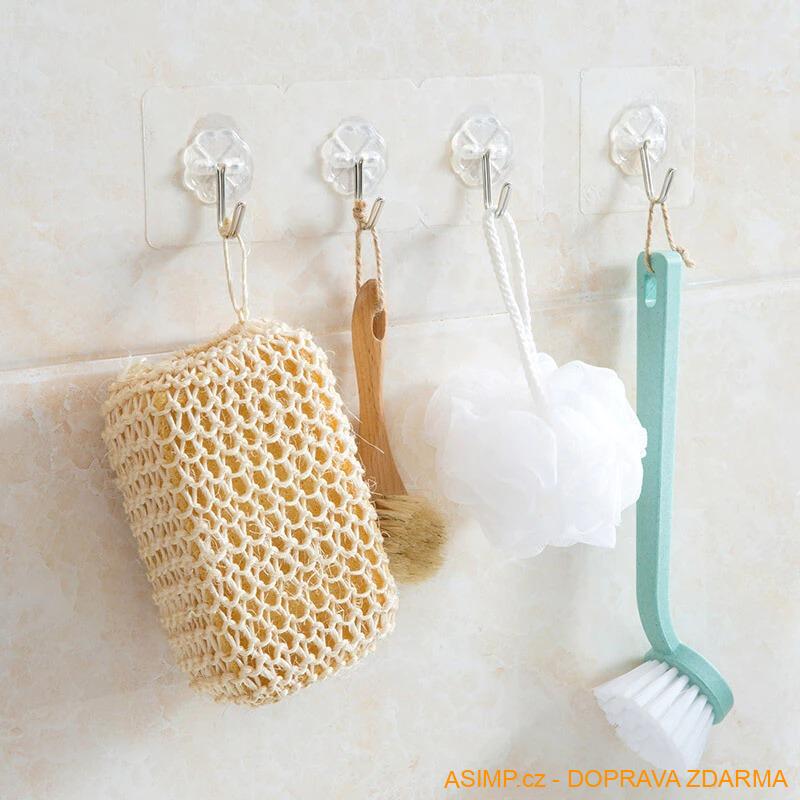 Přísavný nástěnný háček (5 ks) / A-000549 / DOPRAVA ZDARMA