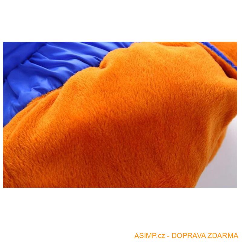 Dětské zateplené kalhoty / A-000601