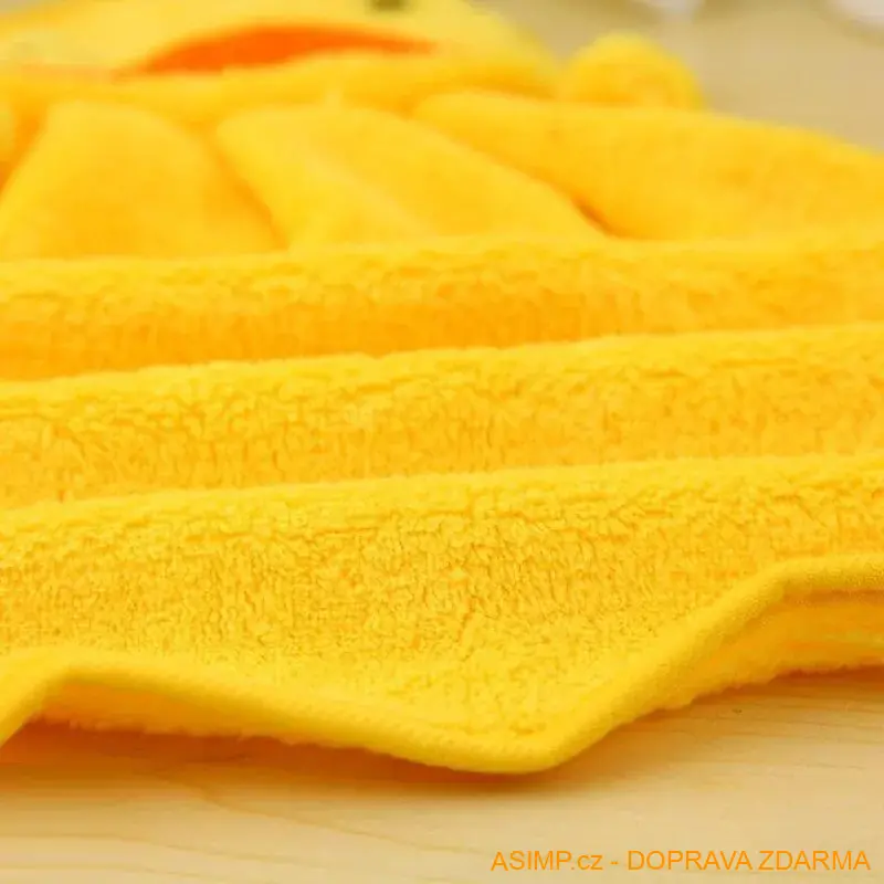 Dětský ručník na ruce - Zvířátko (žlutá) / A-000710 / DOPRAVA ZDARMA