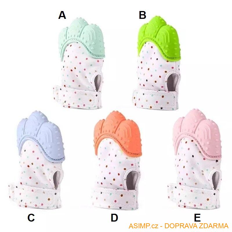 Dětské rukavice - žvýkací / A-001582 / DOPRAVA ZDARMA