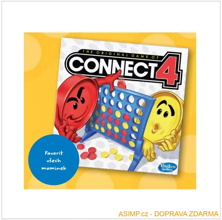 HASBRO - sada dětských deskových her (4 hry) / A24-000030a / DOPRAVA ZDARMA