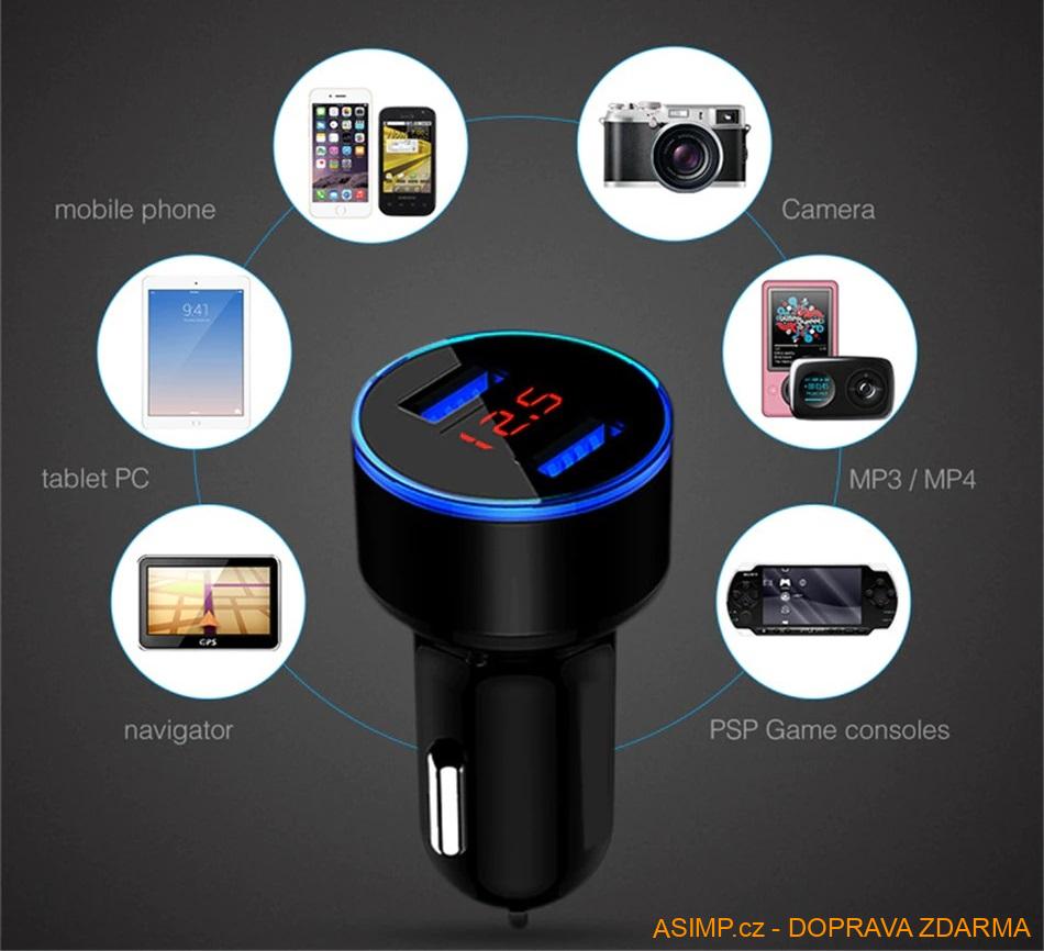 USB autonabíječka / A-001022 / DOPRAVA ZDARMA