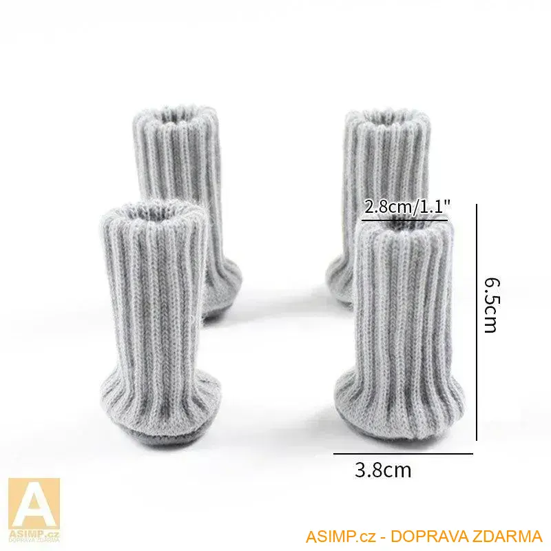 Ochranné návleky na židle (D - 4 ks) / A-001335 / DOPRAVA ZDARMA