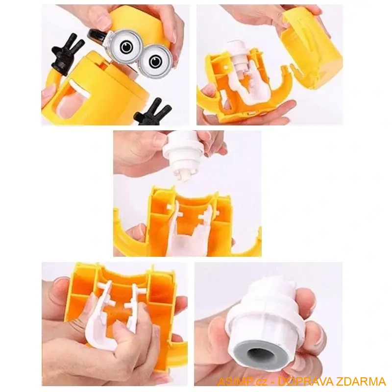 Dávkovač zubní pasty - Mimoň / A-001466 / DOPRAVA ZDARMA