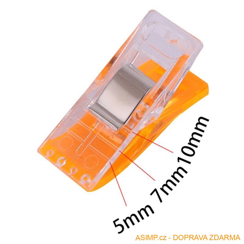 Vyšívací spony - klipy / A-002263 / DOPRAVA ZDARMA