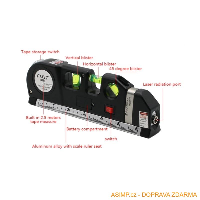 Laserové měřidlo / A-001954a / DOPRAVA ZDARMA