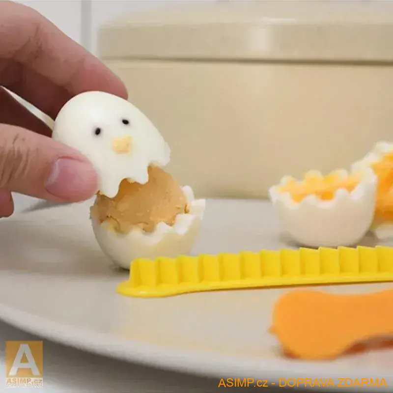 Ozdobný kráječ - vykrajovač vajíček (2 ks) / A-003069 / DOPRAVA ZDARMA