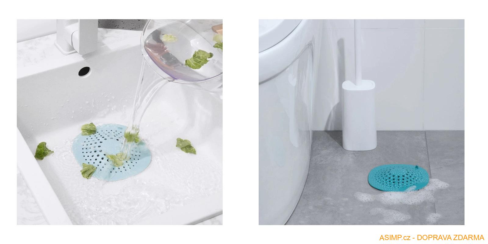 Silikonové dřezové - odpadové sítko / A-001722 / DOPRAVA ZDARMA