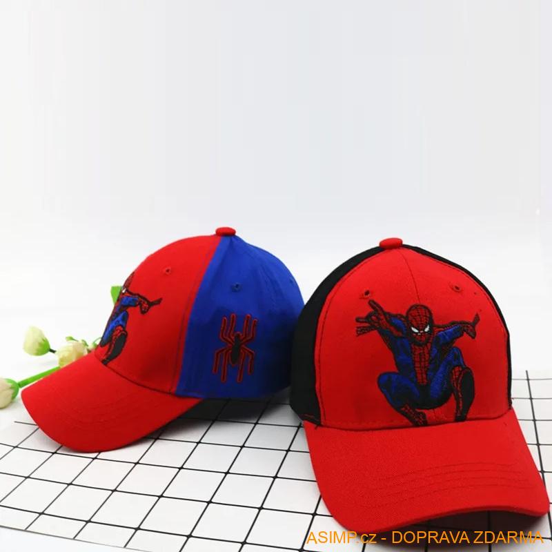 Dětská kšiltovka - Spiderman / A-003244 / DOPRAVA ZDARMA