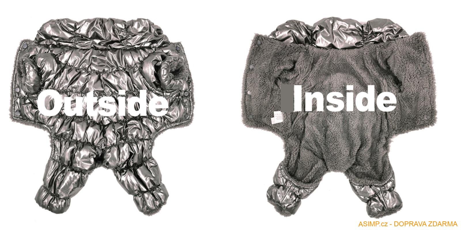 Zimní obleček pro psy / A-001921xl