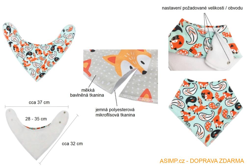 Dětský bryndáček / A-002247 / DOPRAVA ZDARMA