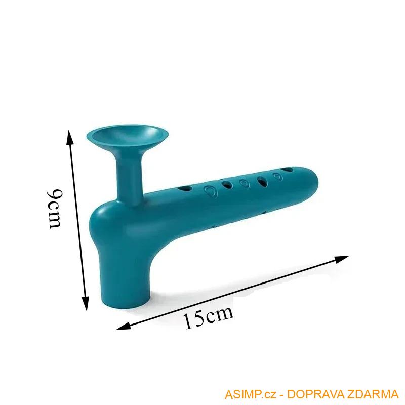 Silikonový chránič zdi - návlek na kliku dveří (barva žlutá) / A-002185 / DOPRAVA ZDARMA