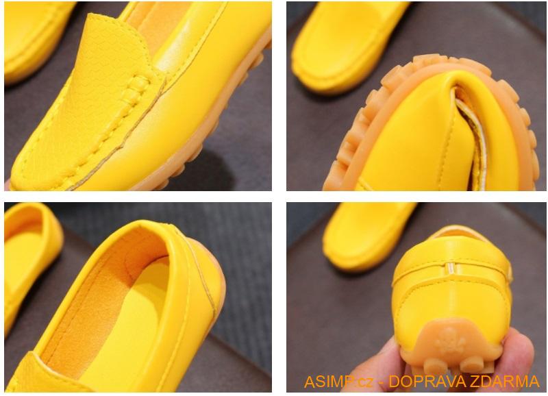 Dětské mokasíny / A-002014b / DOPRAVA ZDARMA