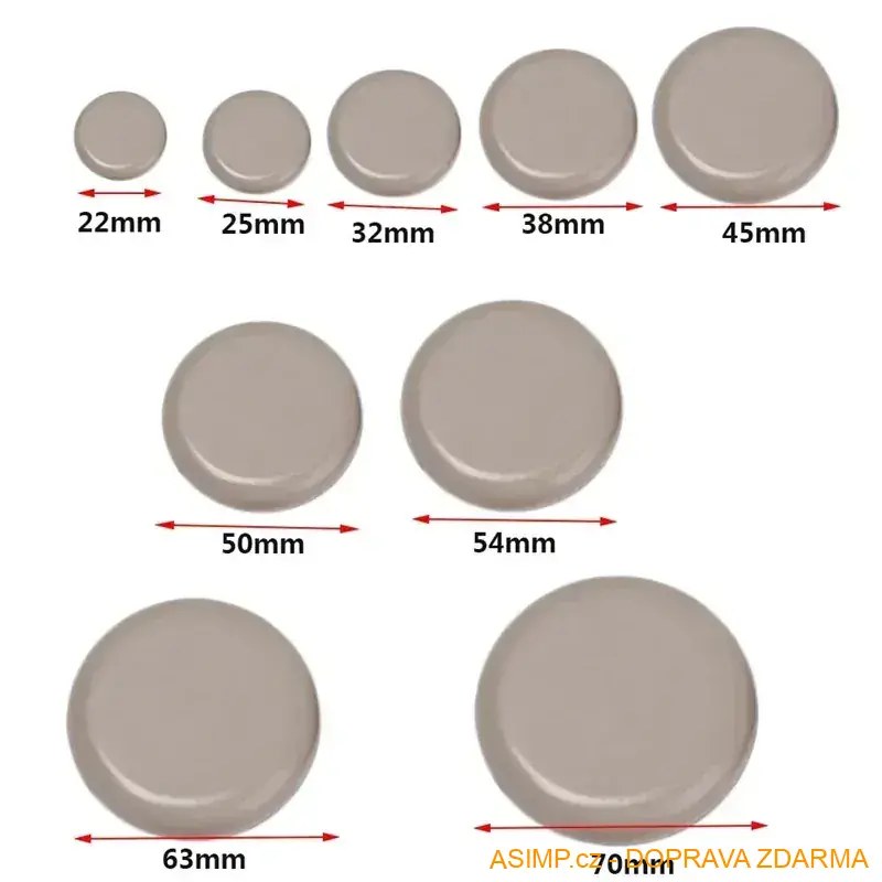 Ochranné podložky na židle (4 ks - 45 mm) / A-002033 / DOPRAVA ZDARMA