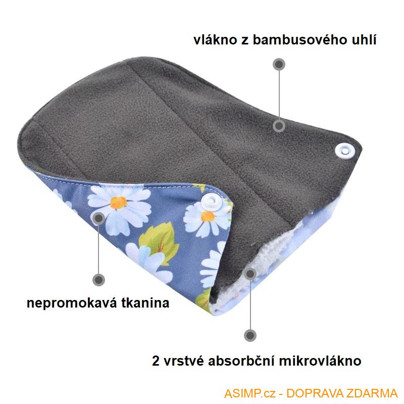 Opakovaně použitelná menstruační vložka / A-002047 / DOPRAVA ZDARMA